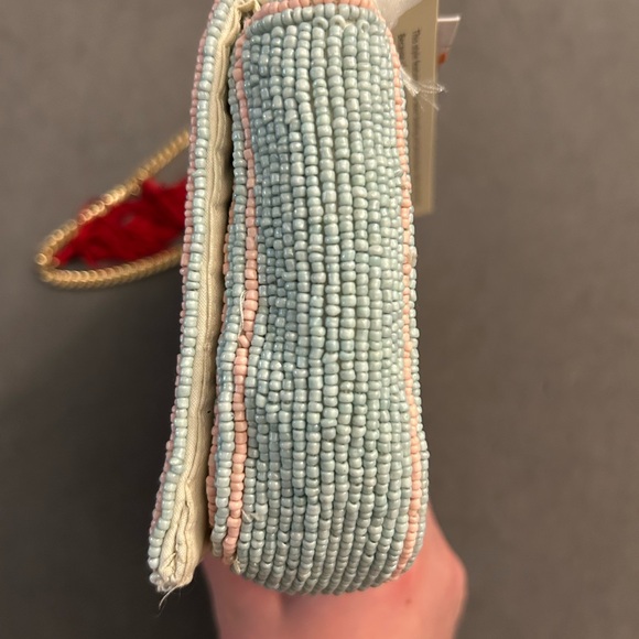 NWT VIRAL Beaded Tomato Crossbody Bag - Picture 7 of 9